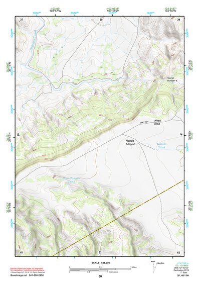 35103SW Page 50 Tucumcari Topo Preview 1