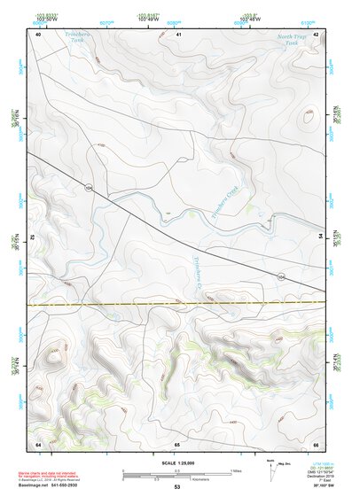 35103SW Page 53 Tucumcari Topo Preview 1