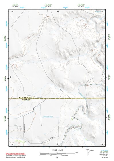 35103SW Page 55 Tucumcari Topo Preview 1