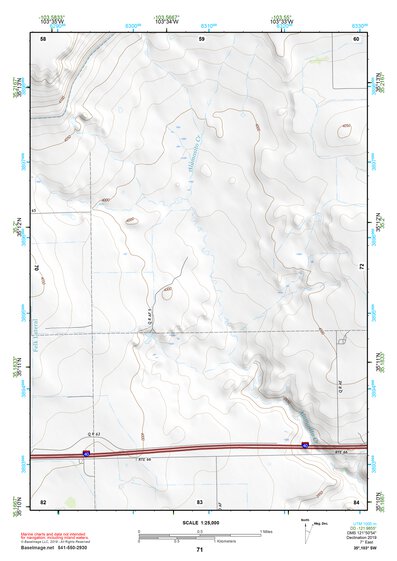 35103SW Page 71 Tucumcari Topo Preview 1