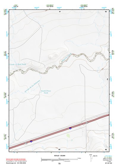 35103SW Page 73 Tucumcari Topo Preview 1