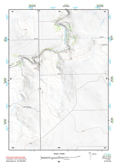 35103SW Page 94 Tucumcari Topo Preview 1