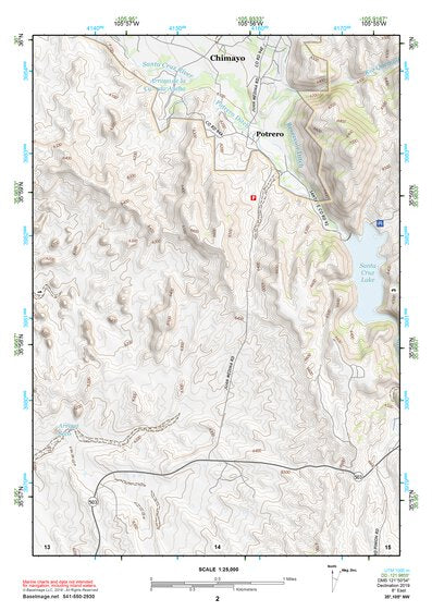 35105NW Page 2 Santa Fe Topo Preview 1