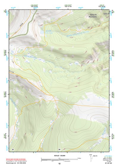 35105NW Page 12 Santa Fe Topo Preview 1