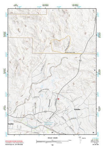 35105NW Page 13 Santa Fe Topo Preview 1