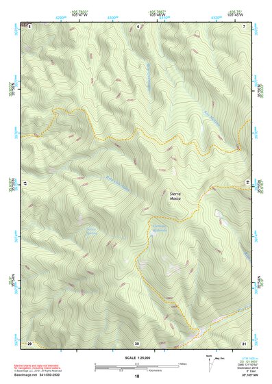 35105NW Page 18 Santa Fe Topo Preview 1