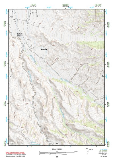 35105NW Page 26 Santa Fe Topo Preview 1