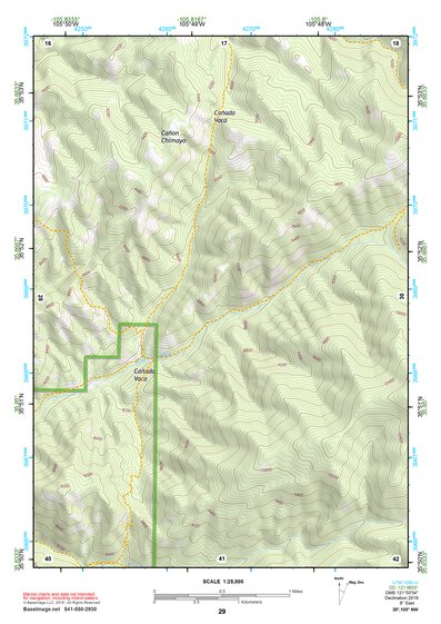 35105NW Page 29 Santa Fe Topo Preview 1