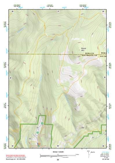 35105NW Page 33 Santa Fe Topo Preview 1