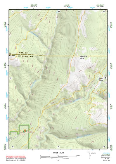 35105NW Page 34 Santa Fe Topo Preview 1