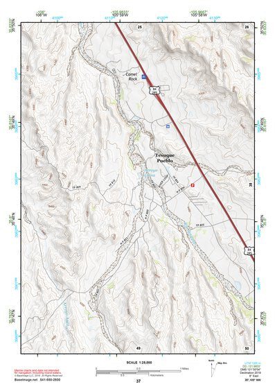 35105NW Page 37 Santa Fe Topo Preview 1