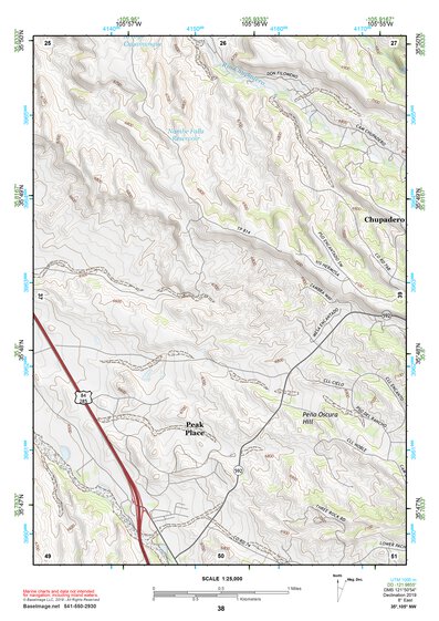 35105NW Page 38 Santa Fe Topo Preview 1
