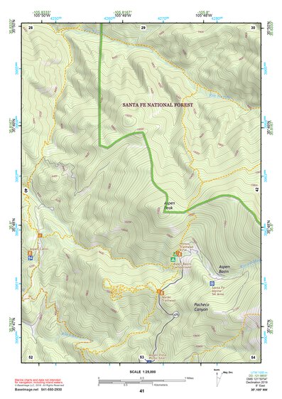 35105NW Page 41 Santa Fe Topo Preview 1