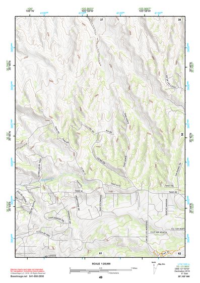 35105NW Page 49 Santa Fe Topo Preview 1