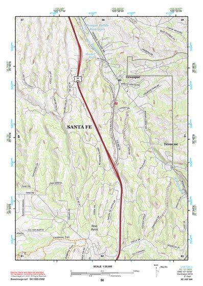 35105NW Page 50 Santa Fe Topo Preview 1