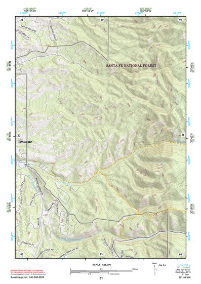 35105NW Page 51 Santa Fe Topo Preview 1