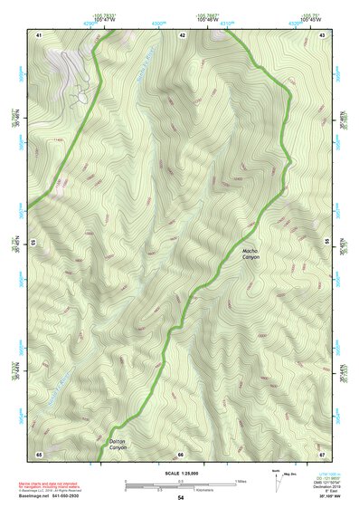 35105NW Page 54 Santa Fe Topo Preview 1