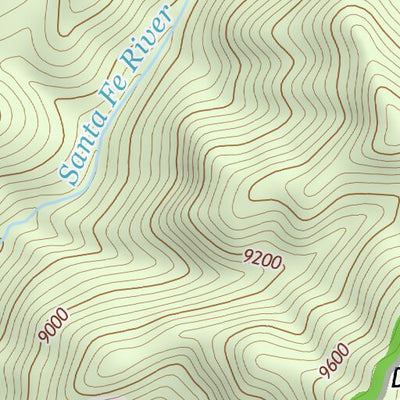 35105NW Page 54 Santa Fe Topo Preview 3