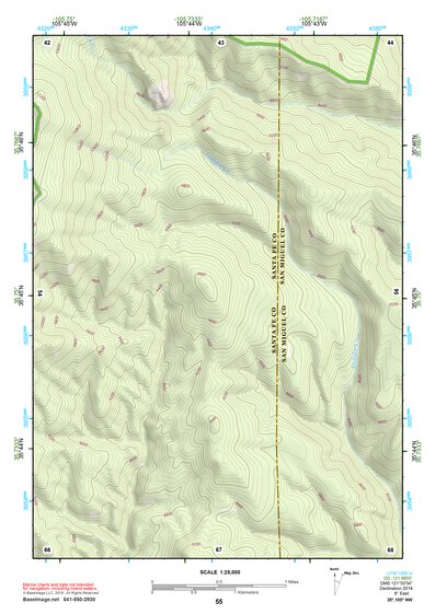 35105NW Page 55 Santa Fe Topo Preview 1