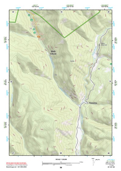 35105NW Page 56 Santa Fe Topo Preview 1