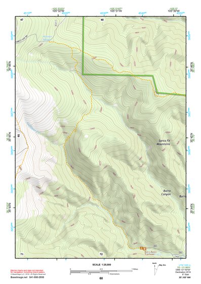 35105NW Page 60 Santa Fe Topo Preview 1