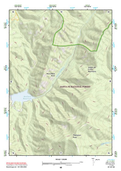 35105NW Page 65 Santa Fe Topo Preview 1