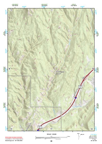 35105NW Page 89 Santa Fe Topo Preview 1