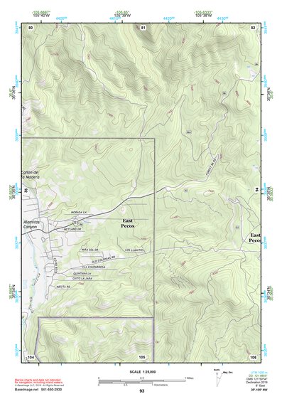 35105NW Page 93 Santa Fe Topo Preview 1