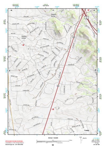 35105NW Page 99 Santa Fe Topo Preview 1