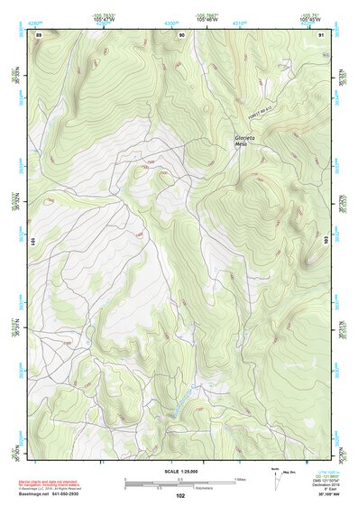 35105NW Page 102 Santa Fe Topo Preview 1