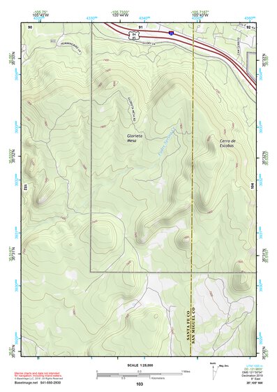 35105NW Page 103 Santa Fe Topo Preview 1