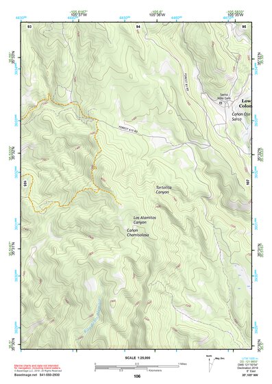 35105NW Page 106 Santa Fe Topo Preview 1