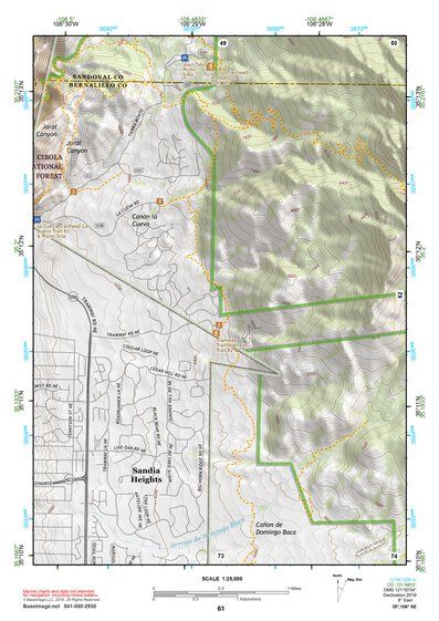 35106SE Page 61 Albuquerque Topo Preview 1