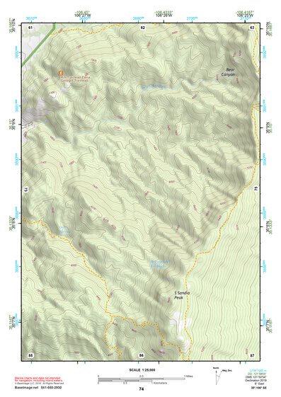 35106SE Page 74 Albuquerque Topo Preview 1
