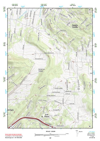 35106SE Page 77 Albuquerque Topo Preview 1