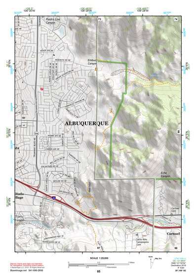 35106SE Page 85 Albuquerque Topo Preview 1