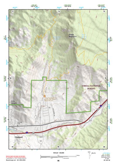 35106SE Page 86 Albuquerque Topo Preview 1