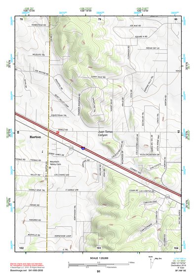 35106SE Page 91 Albuquerque Topo Preview 1