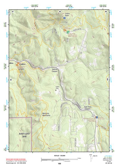 35106SE Page 100 Albuquerque Topo Preview 1