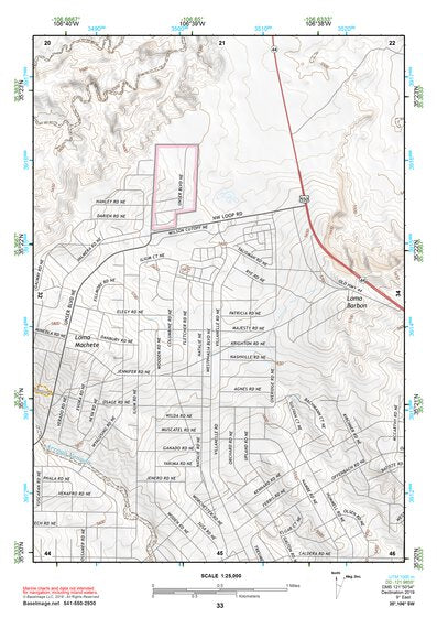 35106SW Page 33 Albuquerque Topo Preview 1