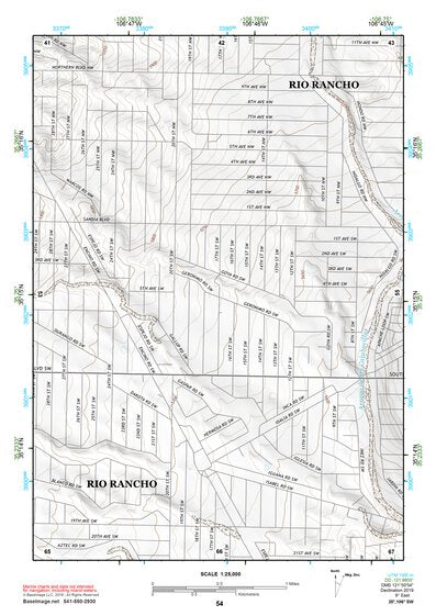 35106SW Page 54 Albuquerque Topo Preview 1