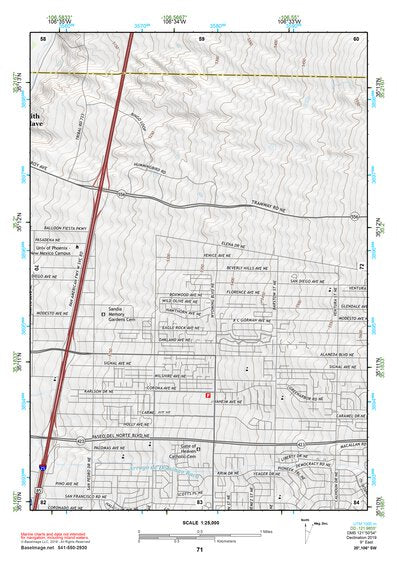 35106SW Page 71 Albuquerque Topo Preview 1