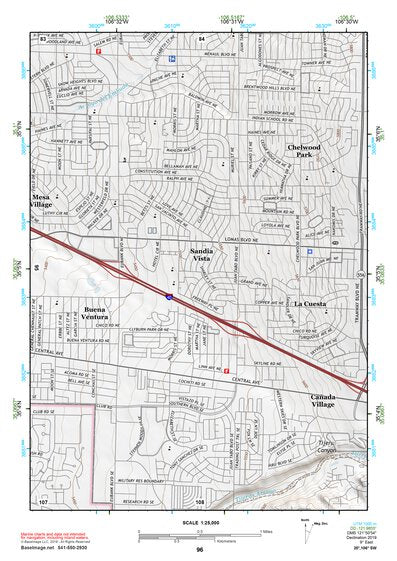 35106SW Page 96 Albuquerque Topo Preview 1