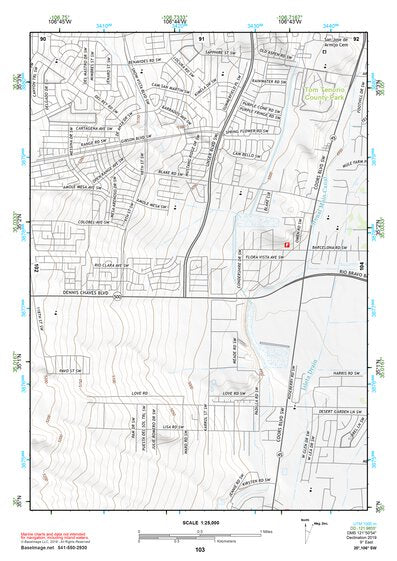 35106SW Page 103 Albuquerque Topo Preview 1