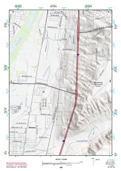 35106SW Page 105 Albuquerque Topo Preview 1