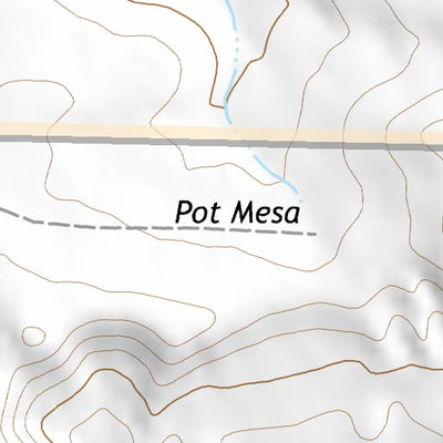 35107NE Page 1 Chaco Mesa Topo Preview 2