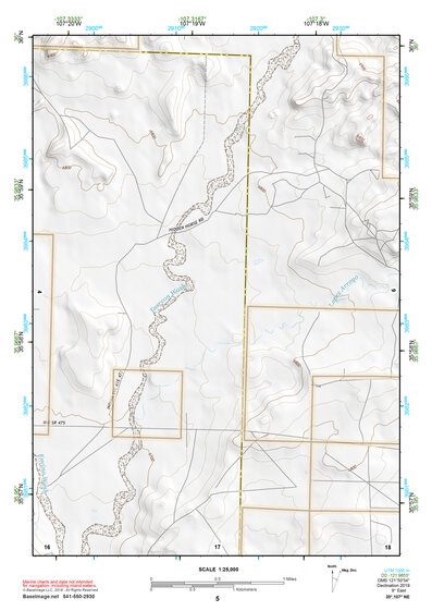 35107NE Page 5 Chaco Mesa Topo Preview 1