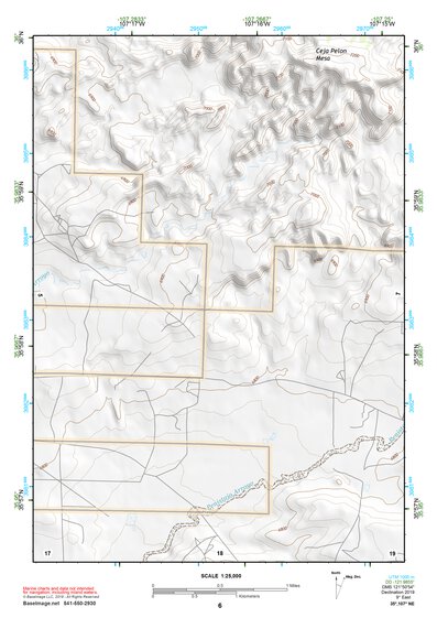 35107NE Page 6 Chaco Mesa Topo Preview 1