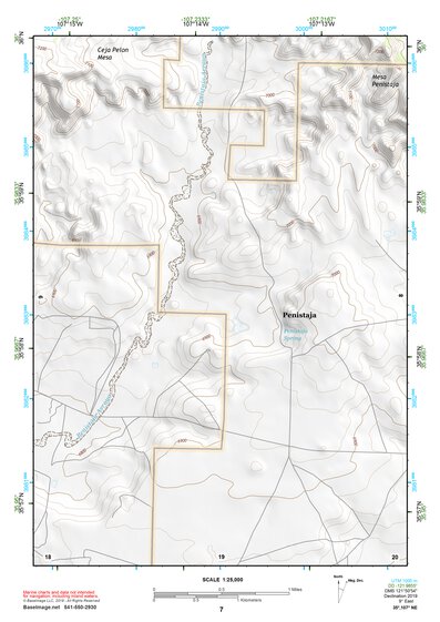 35107NE Page 7 Chaco Mesa Topo Preview 1