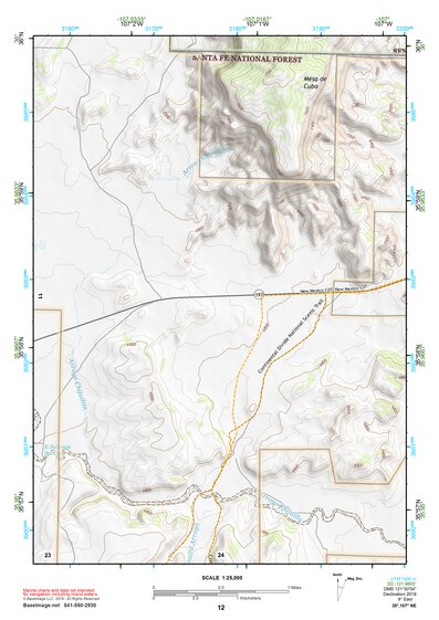35107NE Page 12 Chaco Mesa Topo Preview 1